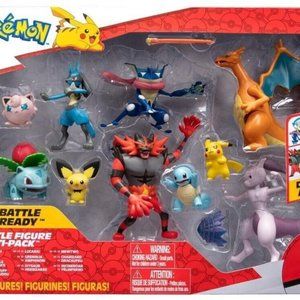 Jazwares Pokemon Battle Figure Multipack 10-Pack NEW sealed in box